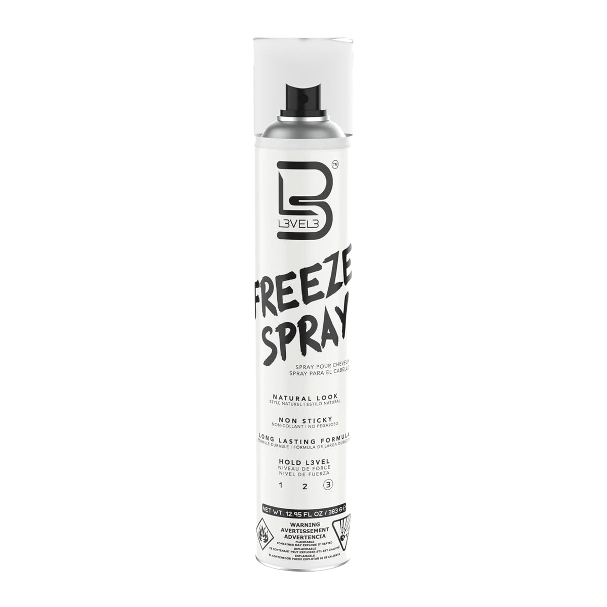 Level 3 Hair Spray - Long Lasting and Strong Hold Hair Spray (12.95 Oz)