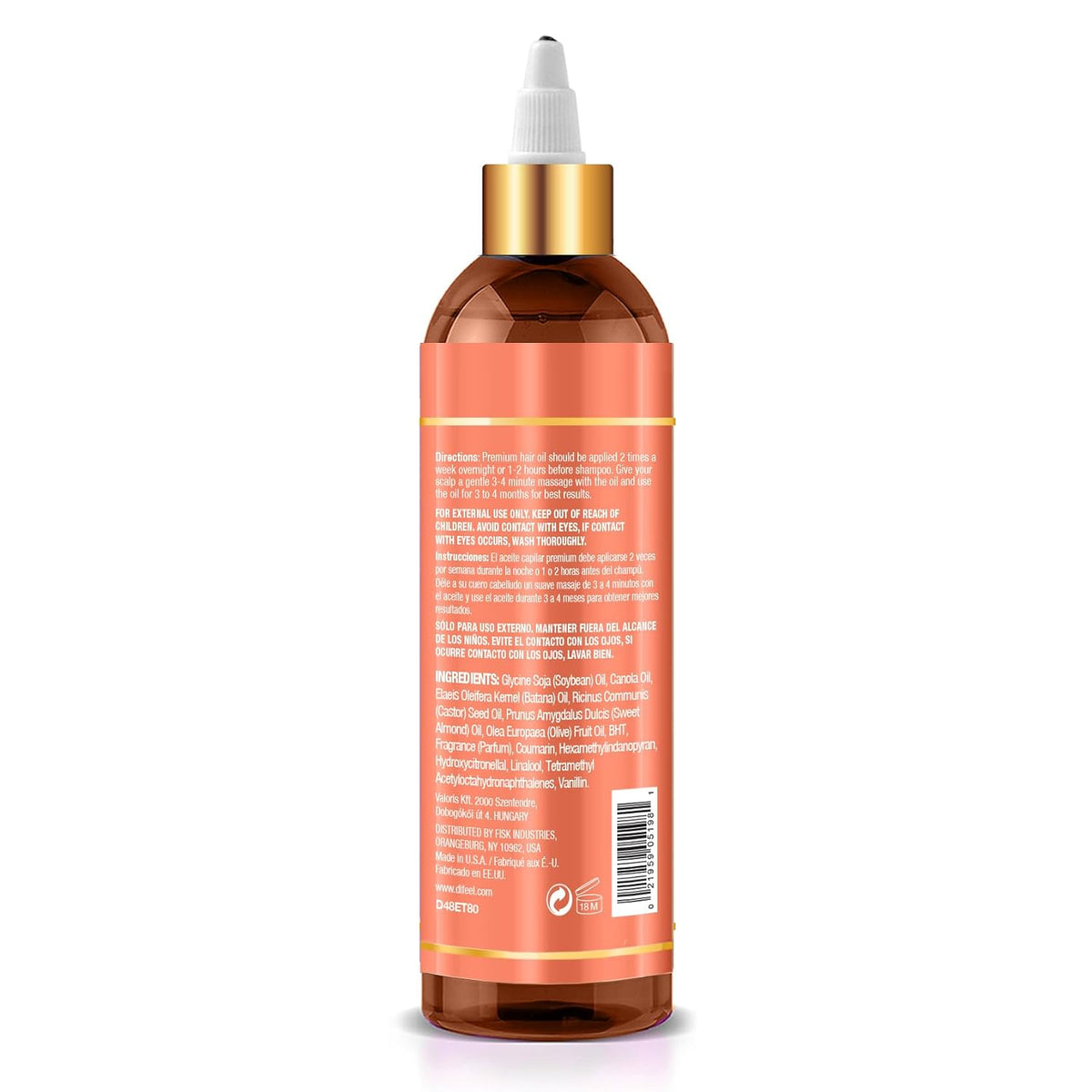 Batana Hair Oil Blend 8 Ounces - Nourishing Batana Hair Growth Oil Blend
